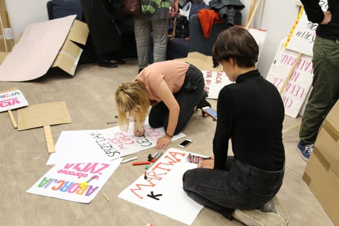 préparation de la journée de la femme à Rennes