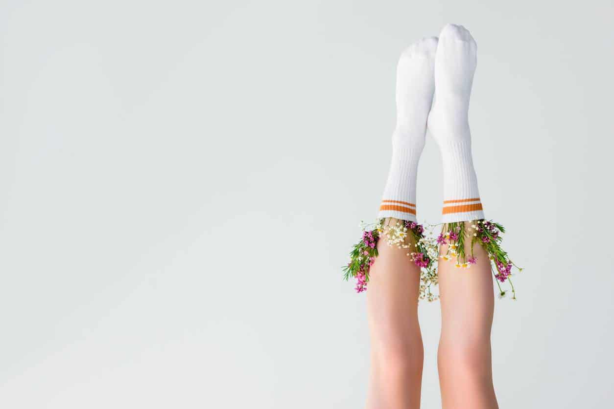chaussette en coton écologique