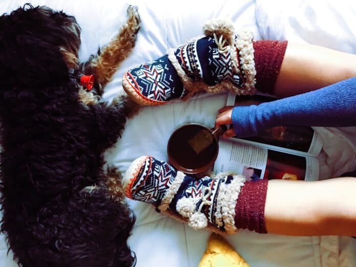 chaussons confortables